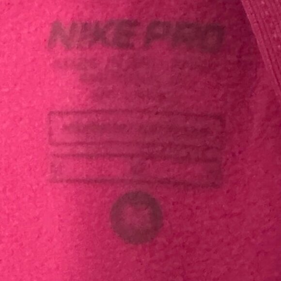 Like New Nike Pro Fleece Lines Girls LL Shirt Size M - Picture 3 of 4